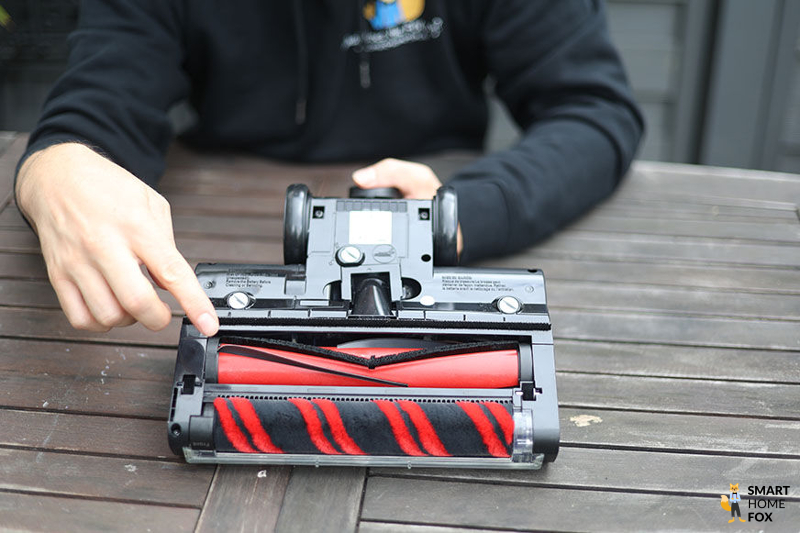 Rouleaux de brossage sur le Shark Stratos Flexology Plus